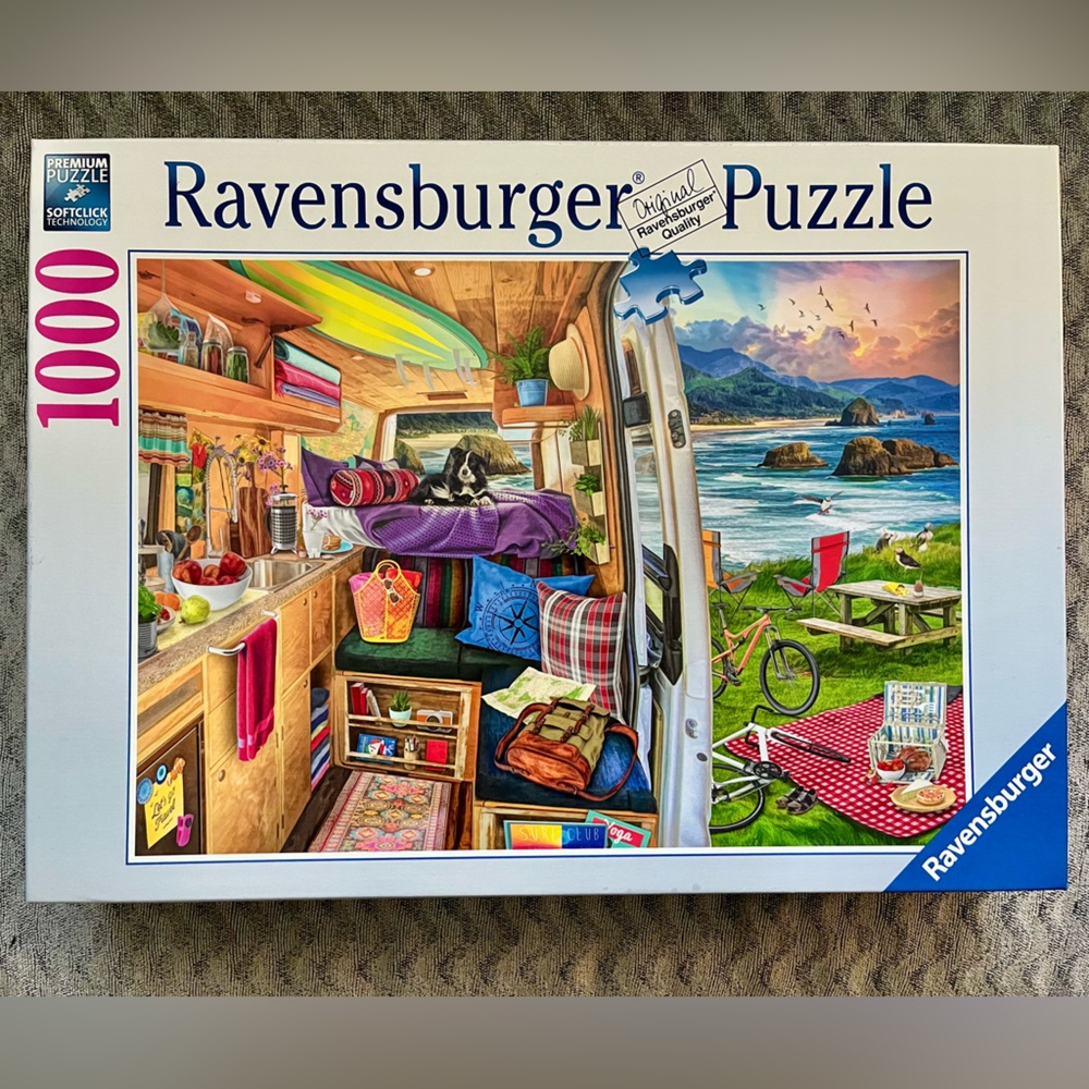 Ravensburger Colorful Camper Puzzle - 1000 pieces